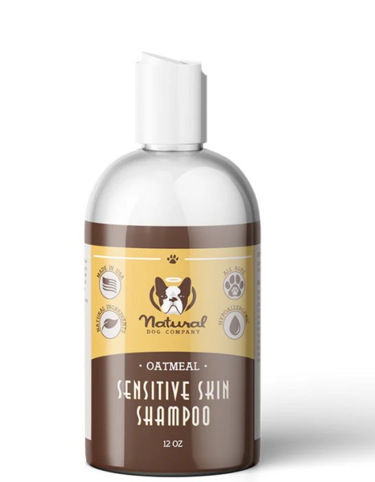 Oatmeal shampoo for dogs: Natural Dog Company