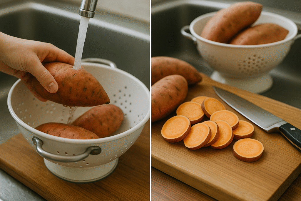 Step 2: Wash and Slice